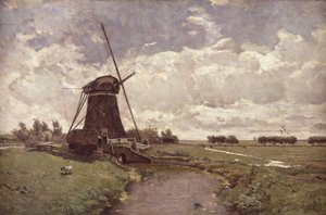 Wiatrak w Leidschendam
